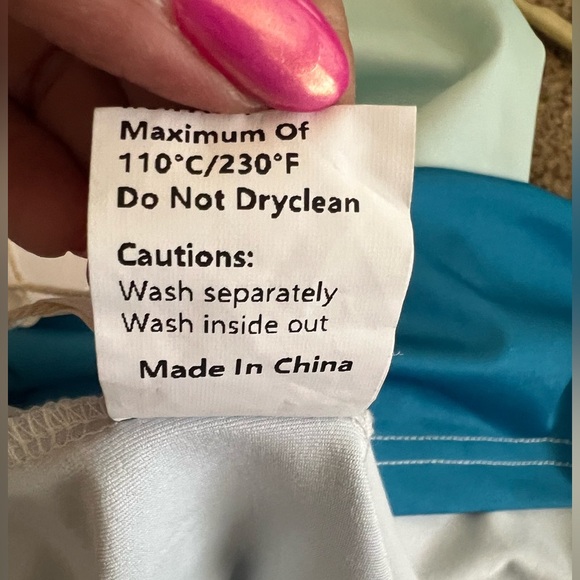 COMMENSE Ombre One Shoulder Long Dress Large Green/Blue NWT Sold out online - Picture 5 of 11